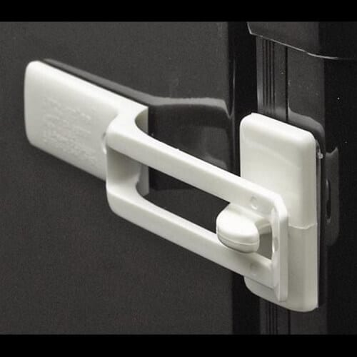 Fridge door latches